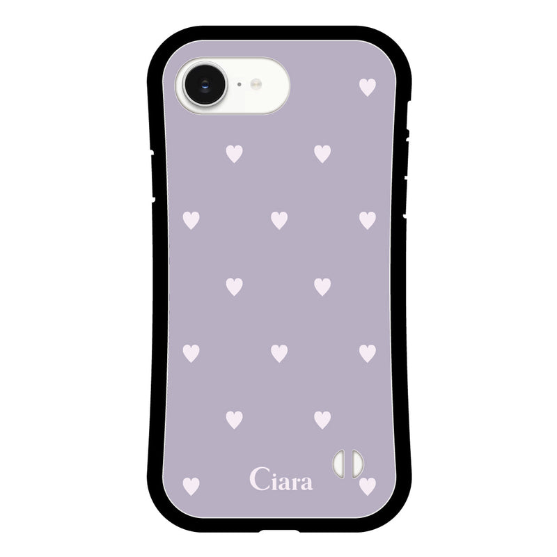 iPhoneケース グリップ 耐衝撃ケース スウィートハート
