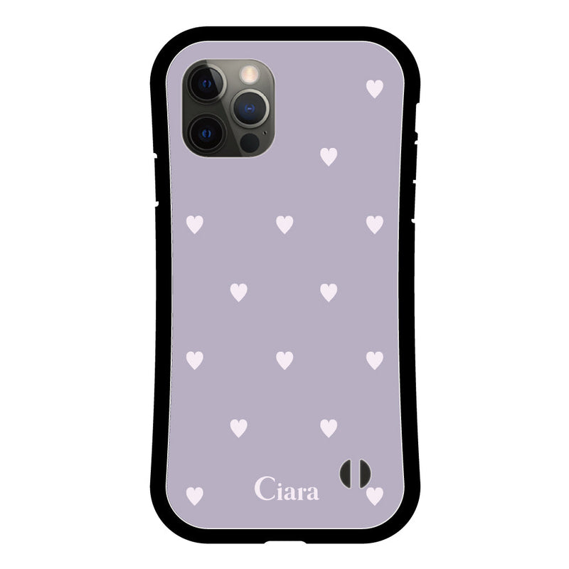 iPhoneケース グリップ 耐衝撃ケース スウィートハート