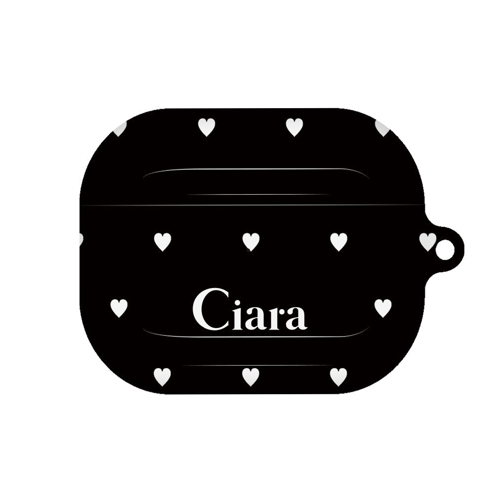 Airpods(第3世代)ケース ハード スウィートハート ブラック
