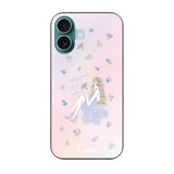 iPhone16Plus ガラス 強化ガラスケース ラベンダーガール ピンク
