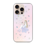 iPhone16Pro ガラス 強化ガラスケース ラベンダーガール ピンク