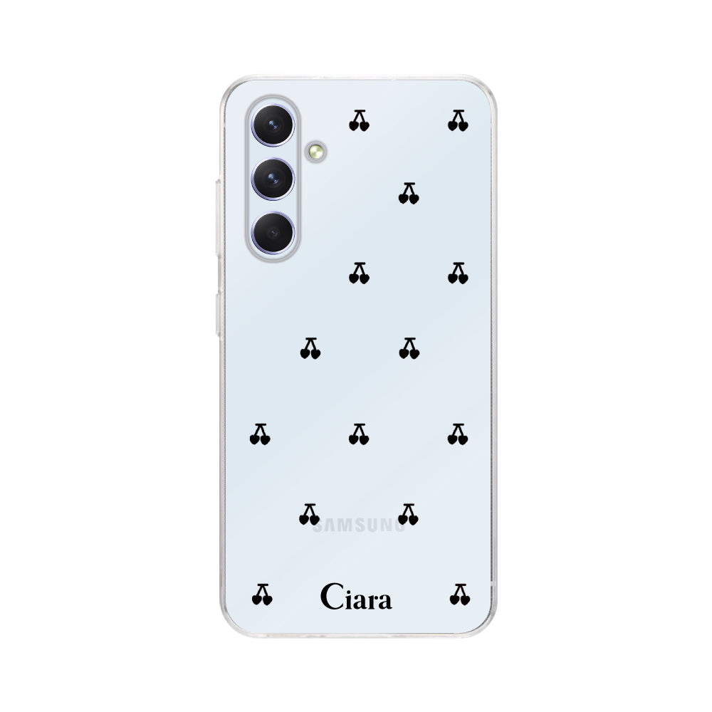 Galaxyケース】 クリア TINY CHERRY(タイニーチェリー) | スマホケース