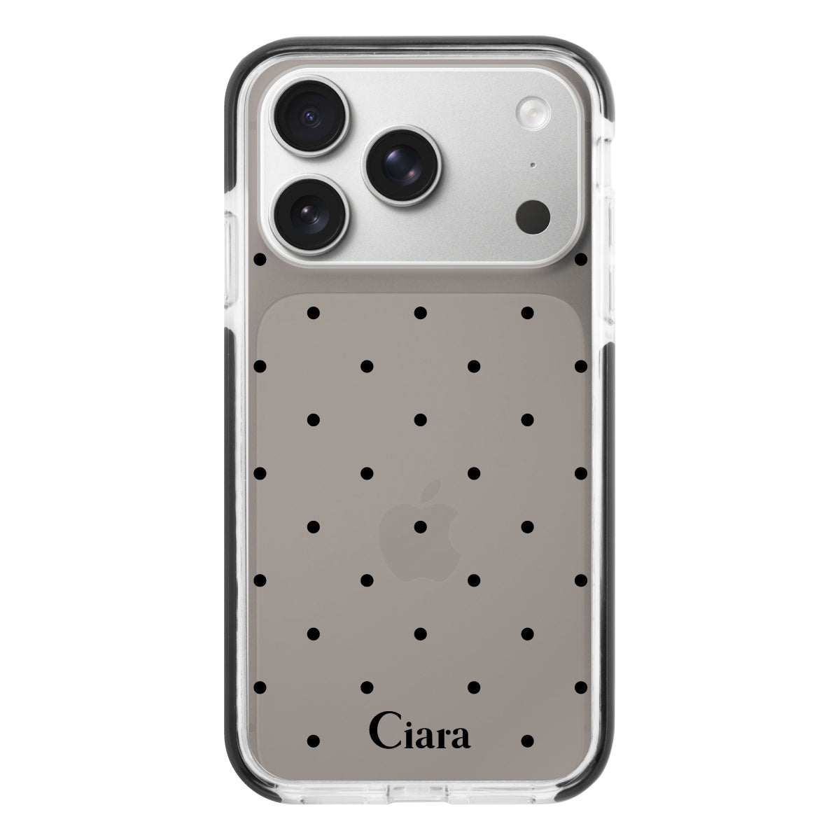 iPhoneケース】 クッションバンパー SWEET DOT(スウィートドット 
