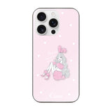 iPhone16ProMax ガラス 強化ガラスケース ピンクバニー ピンク