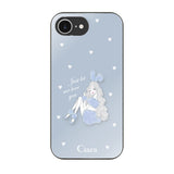 iPhone16e ガラス 強化ガラスケース ブルーバニー ブルー
