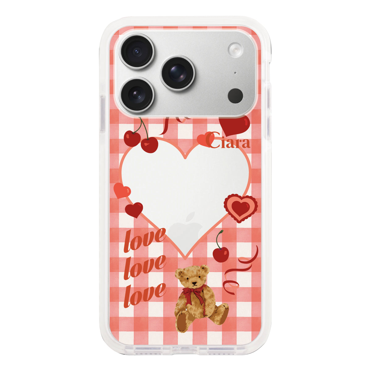 iPhone 17Pro (アイフォン17プロ) ケース・カバー 赤 かわいい