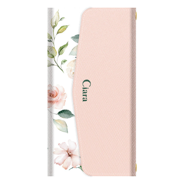 iPhone16eケース】 手帳型 SPRINKLE FLOWER(スプリンクル