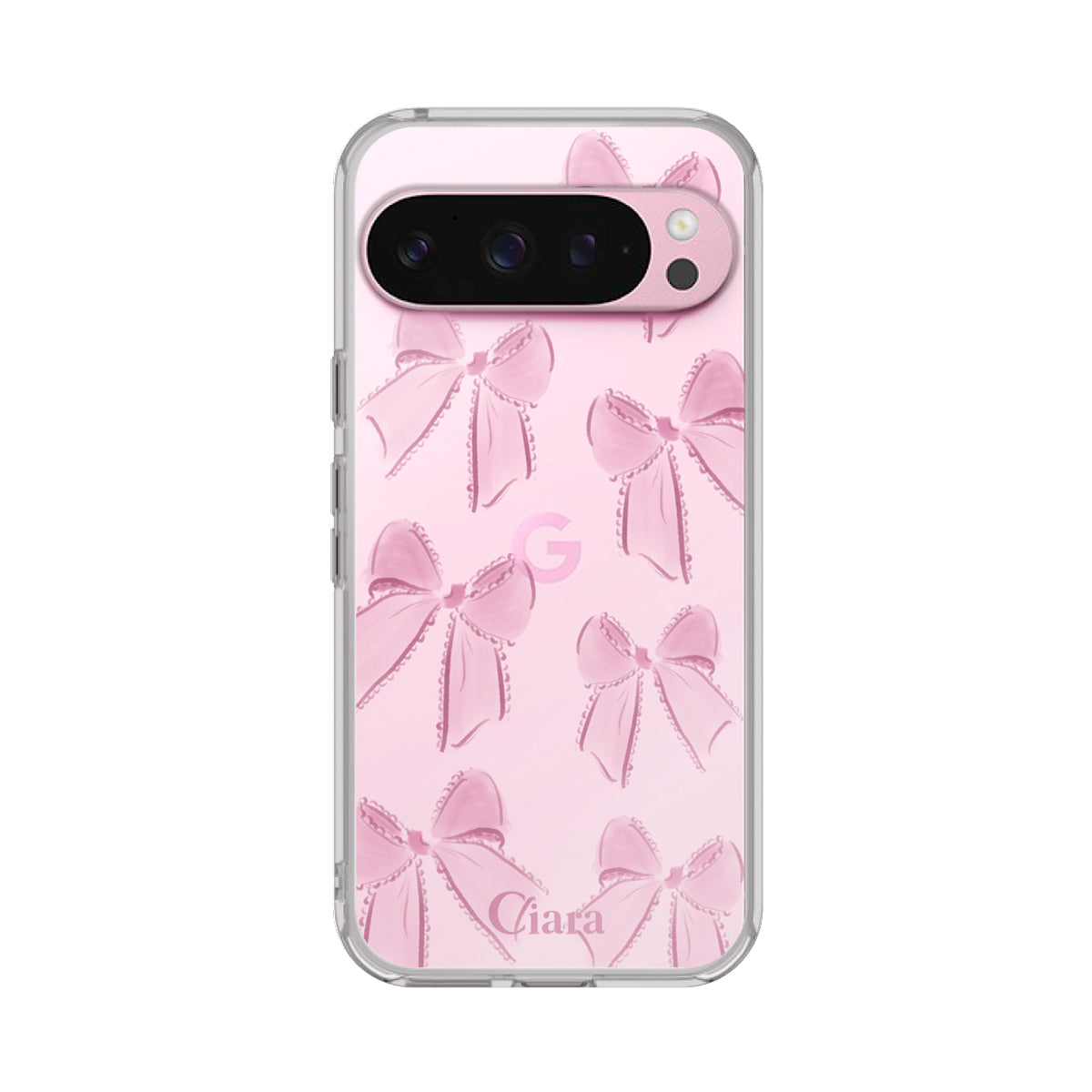 GooglePixelケース】 クリア WATER RIBBON(ウォーターリボン