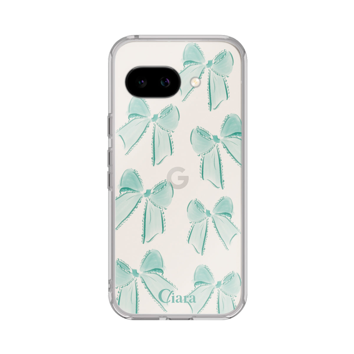 GooglePixelケース】 クリア WATER RIBBON(ウォーターリボン