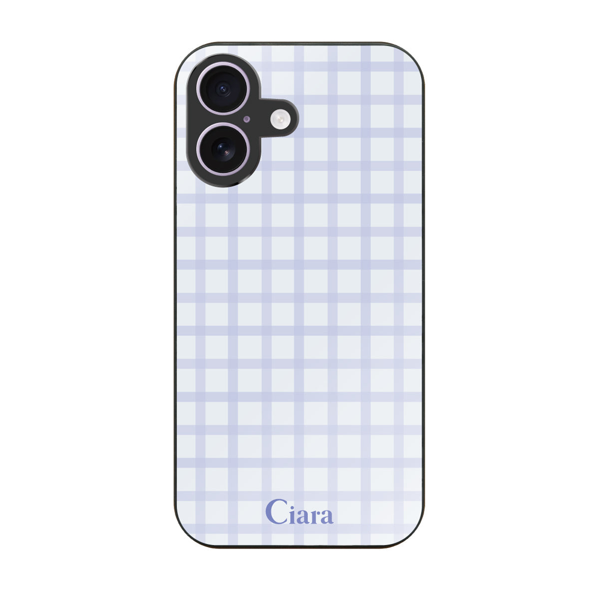 iPhoneケース】 ガラス BLOCK CHECK(ブロックチェック) | スマホケース