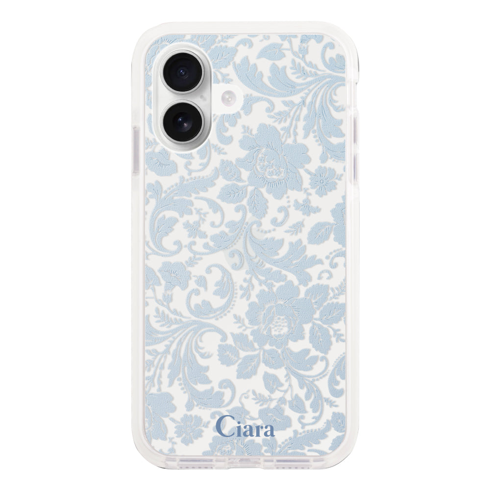 iPhoneケース】 クッションバンパー VINTAGE FLOWER(ヴィンテージ