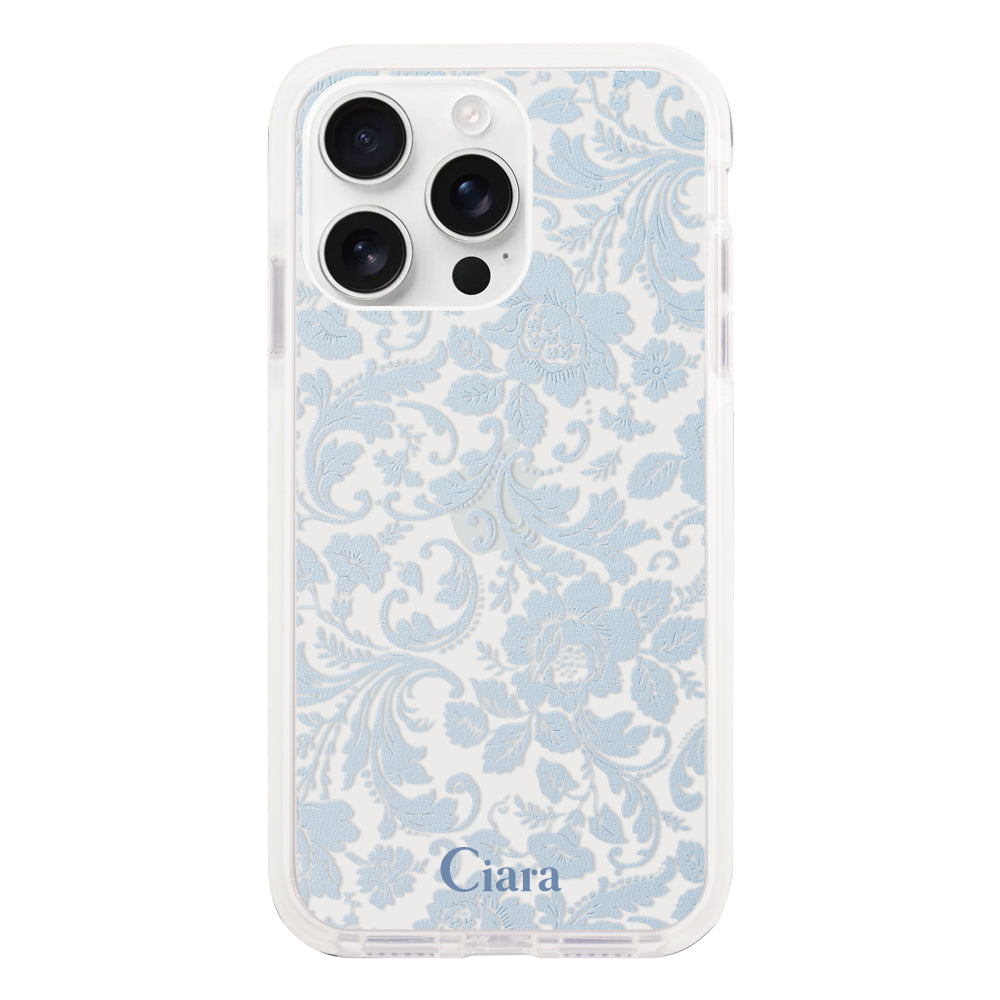 iPhoneケース】 クッションバンパー VINTAGE FLOWER(ヴィンテージ
