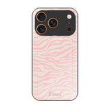 iPhone17ProMax ガラス 強化ガラスケース タイガー ピンク