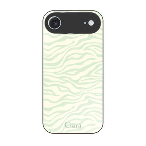 iPhoneAir ガラス 強化ガラスケース タイガー グリーン