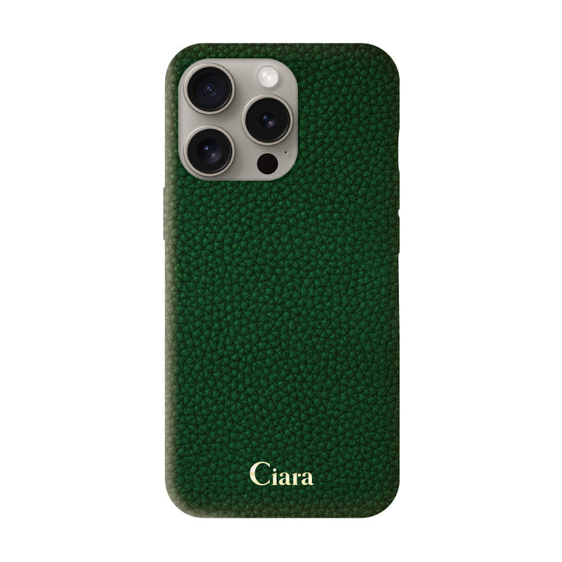iPhoneケース シュリンクPU レザーケース ロゴ