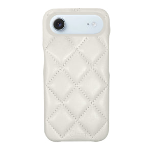 iPhoneケース キルティングPU レザーケース ロゴ