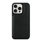 iPhoneケース カード収納付きバックフリップ手帳型ケース ロゴ