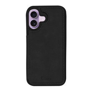 iPhoneケース カード収納付きバックフリップ手帳型ケース ロゴ