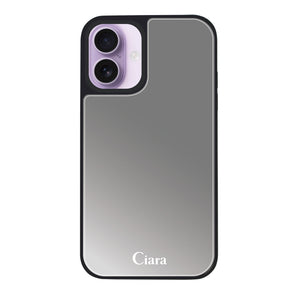 iPhoneケース ミラーバンパー ミラー付きケース ロゴ
