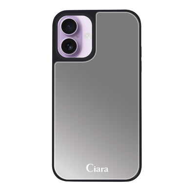 iPhoneケース ミラーバンパー ミラー付きケース ロゴ