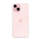 iPhone15 ハイブリッド クリアケース ロゴ クリア