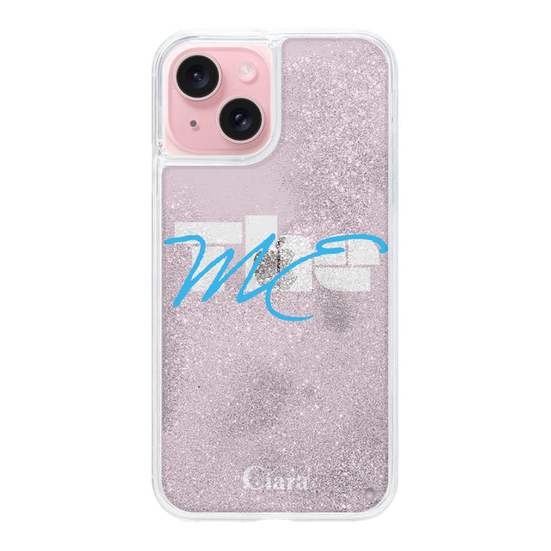 iPhoneケース グリッター オイルクリアケース テーマ