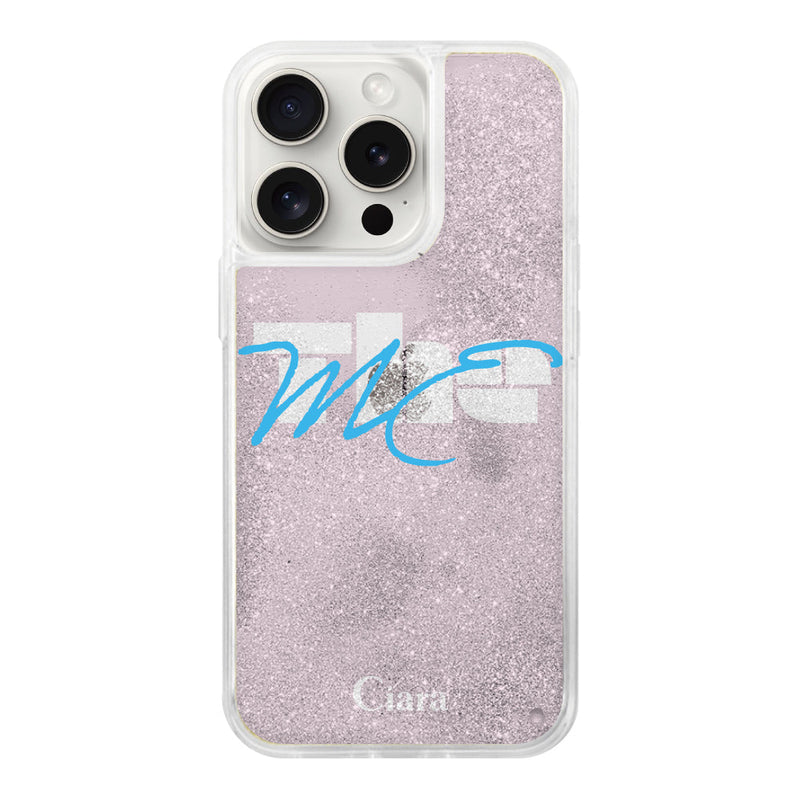 iPhoneケース グリッター オイルクリアケース テーマ