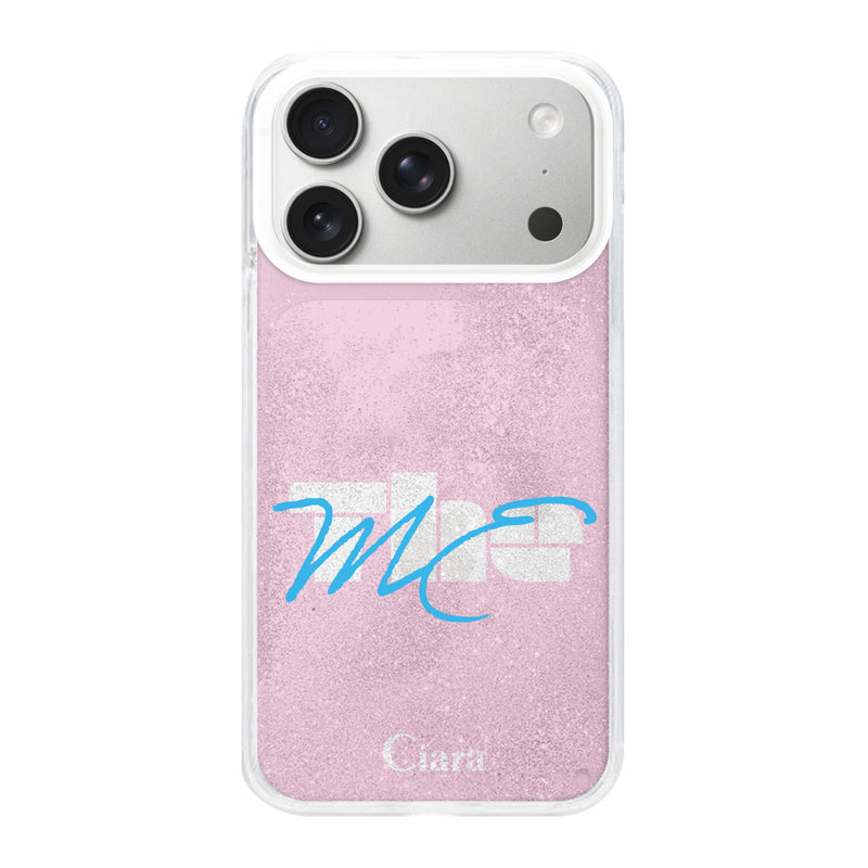 iPhoneケース グリッター オイルクリアケース テーマ