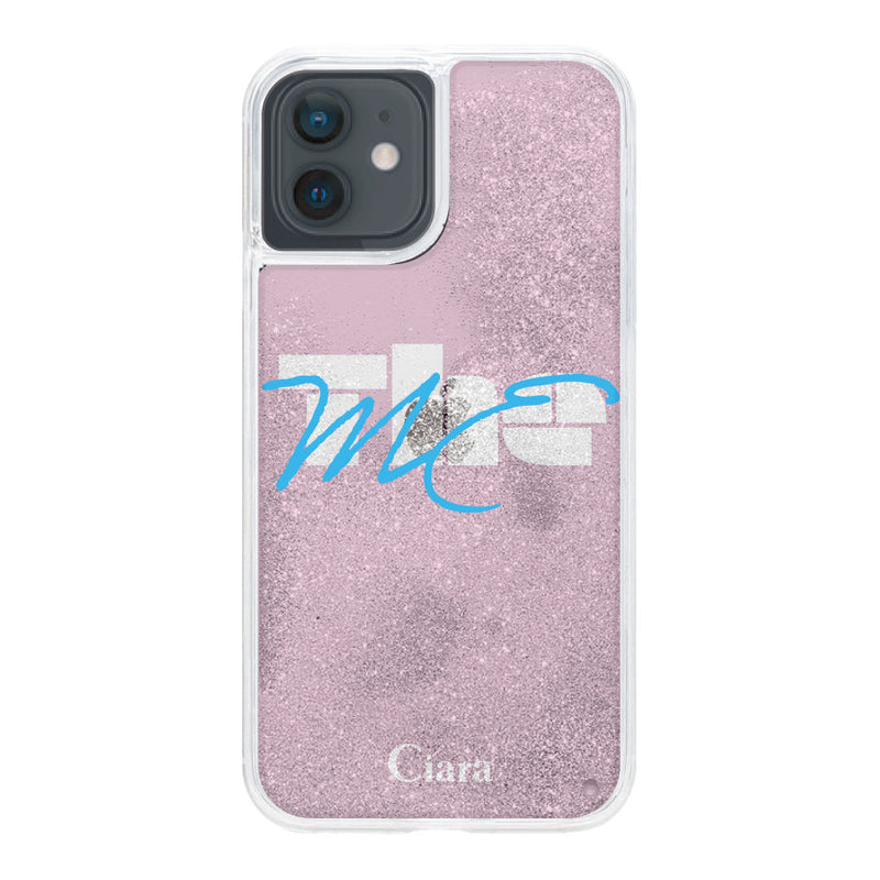 iPhoneケース グリッター オイルクリアケース テーマ