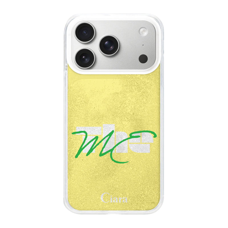 iPhoneケース グリッター オイルクリアケース テーマ