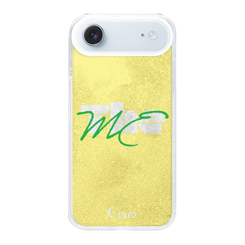 iPhoneケース グリッター オイルクリアケース テーマ