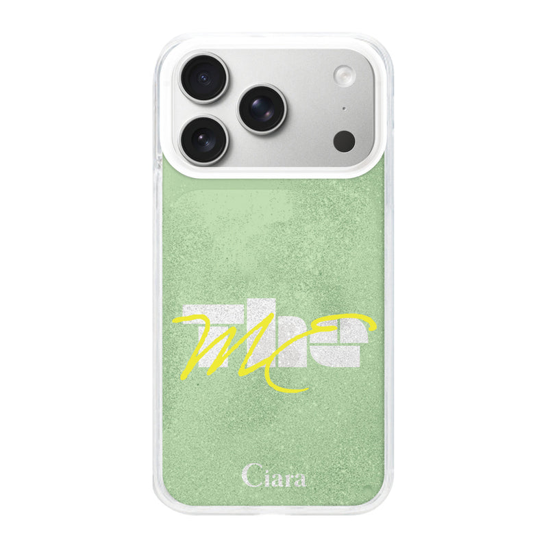 iPhoneケース グリッター オイルクリアケース テーマ