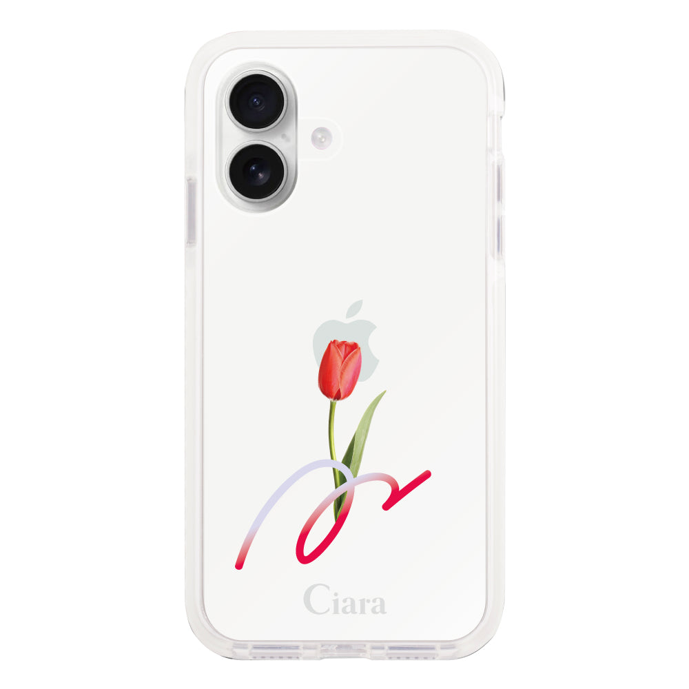 iPhoneケース】 クッションバンパー TULIP(チューリップ