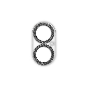iPhone16/16Plus スマホアクセサリー カメラカバー クリアラメカメラレンズフィルム クリアブラック