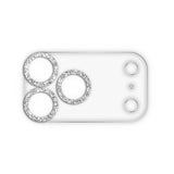 iPhone17ProMax スマホアクセサリー カメラカバー クリアラメカメラレンズフィルム クリアシルバー