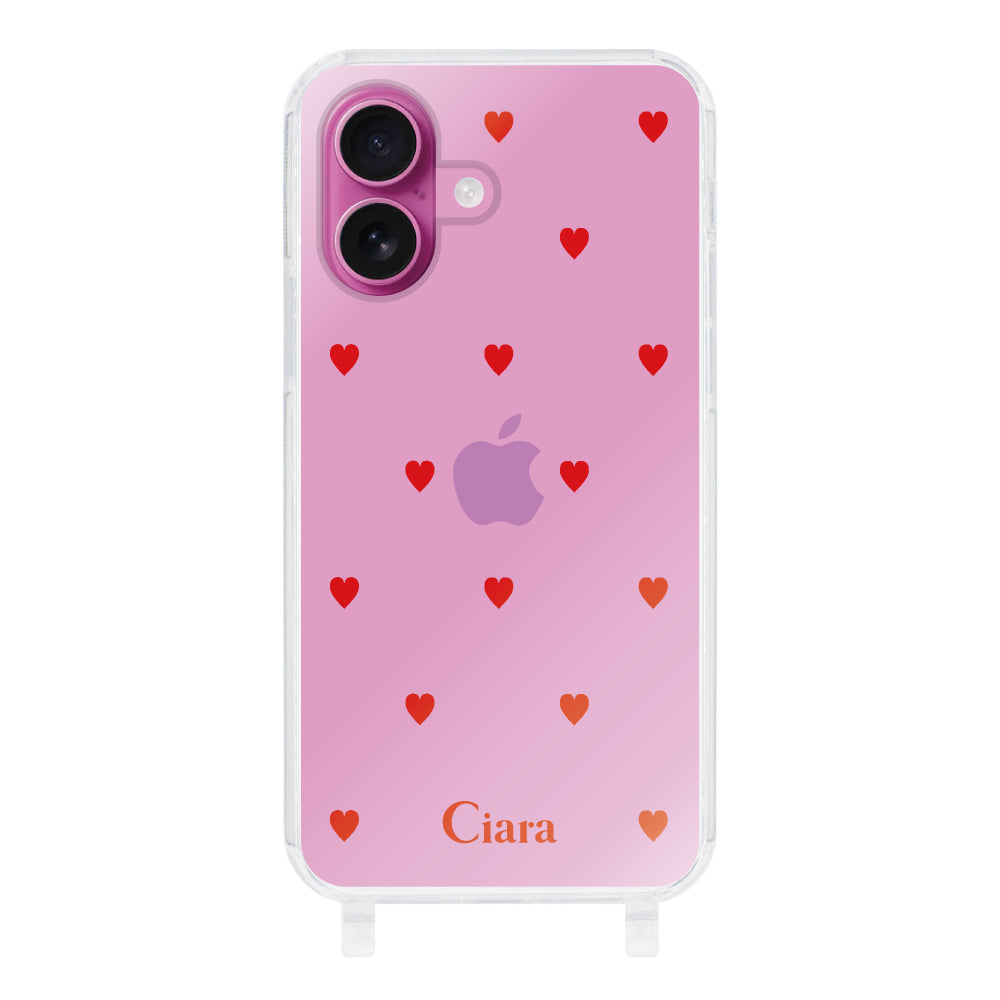 iPhone 16 (アイフォン16) ケース・カバー 赤 かわいい | スマホケース