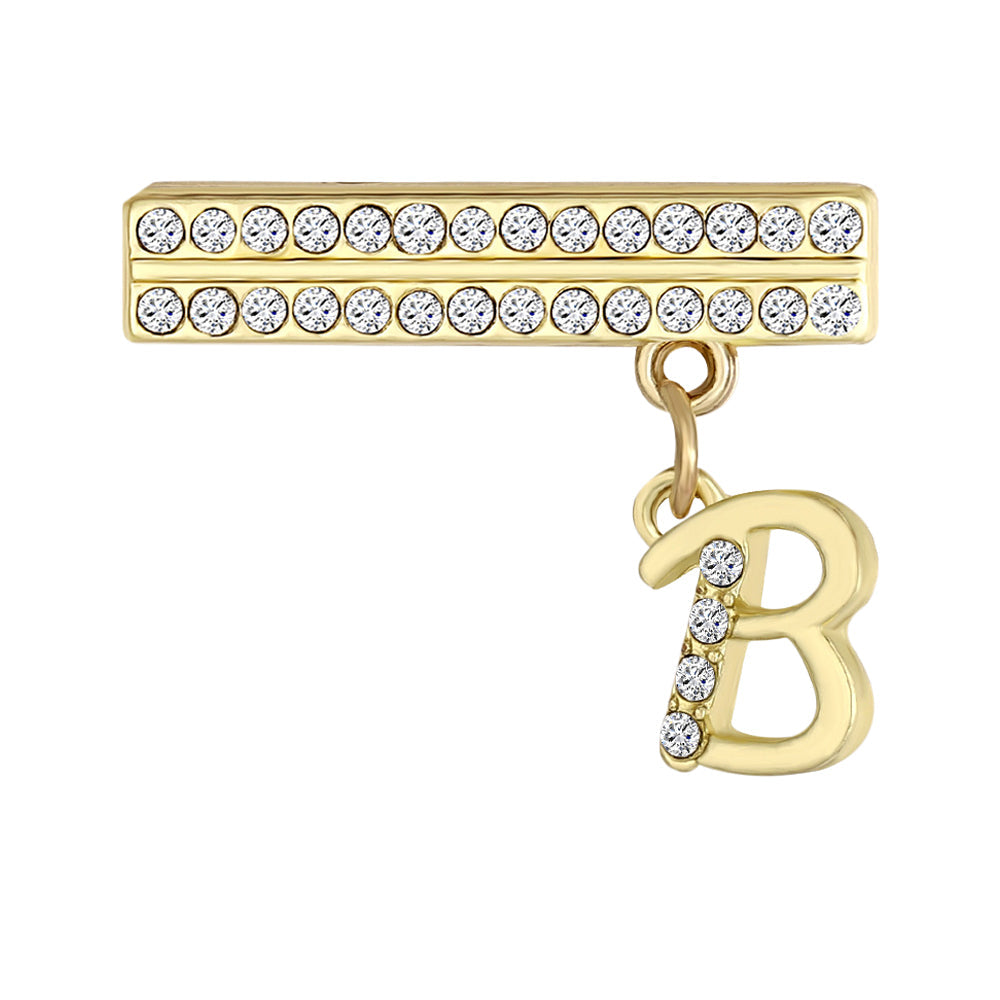 AppleWatchチャーム BIJOU INITIAL HANGING BAND CHARM(イニシャル 