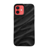 iPhone11 ウェーブフォーム TPUケース プティ ブラック