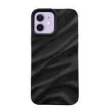 iPhone12/12Pro ウェーブフォーム TPUケース プティ ブラック