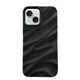 iPhone15Plus/14Plus ウェーブフォーム TPUケース プティ ブラック