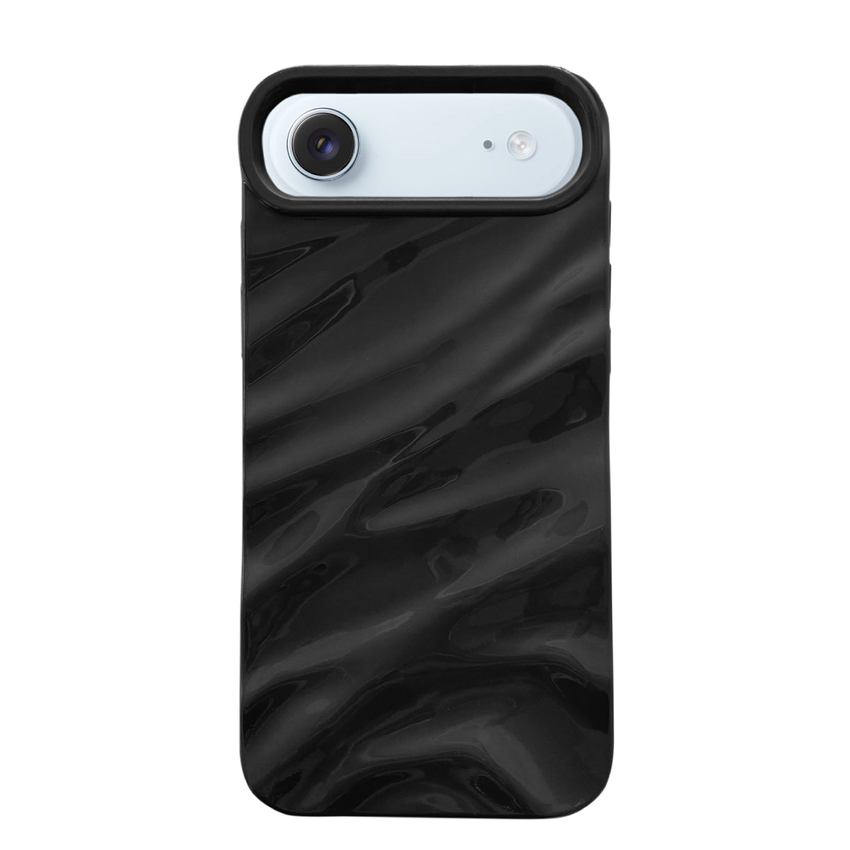 ウェーブ iphone 黒 ケース CASETiFY ウェーブシリコン iPhone 16