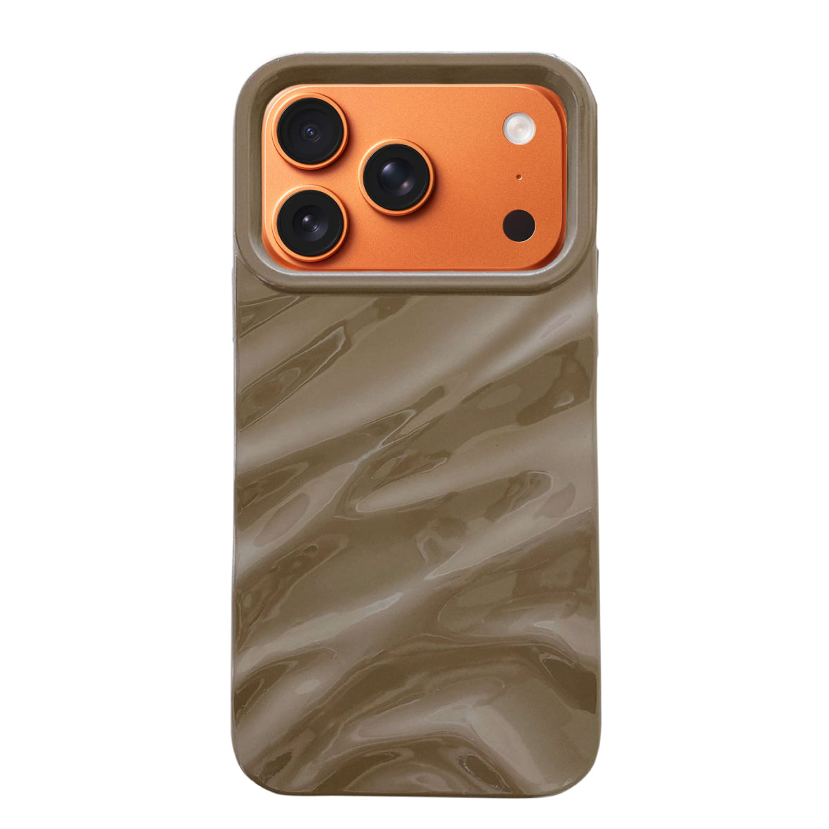 iPhone17ProMax ウェーブフォーム TPUケース プティ ベージュ