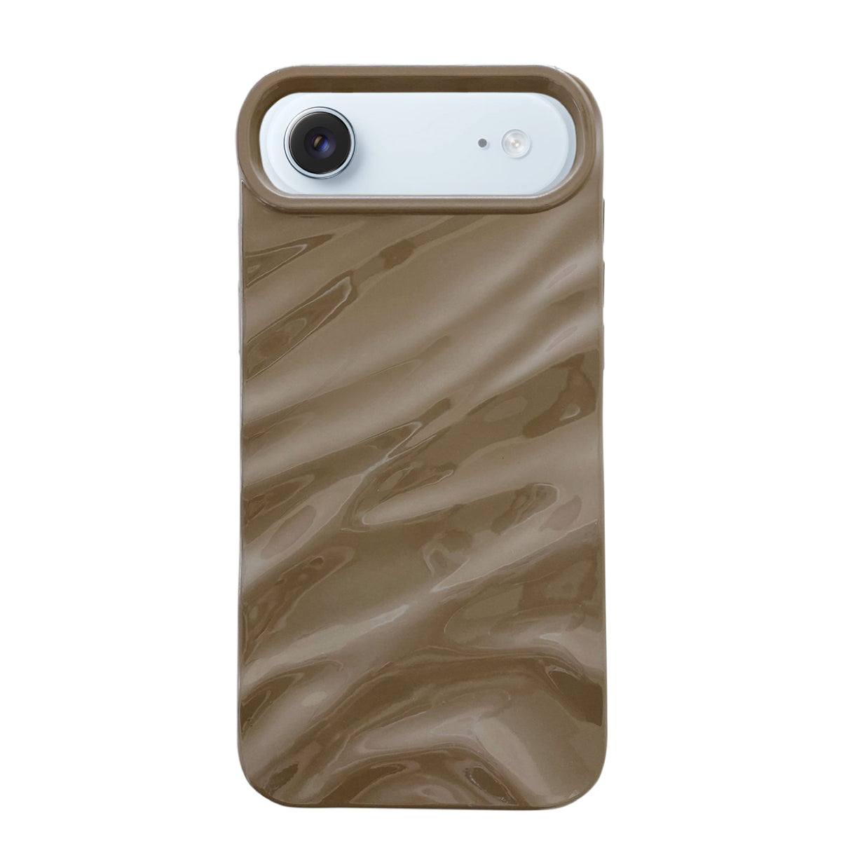 iPhoneAir ウェーブフォーム TPUケース プティ ベージュ