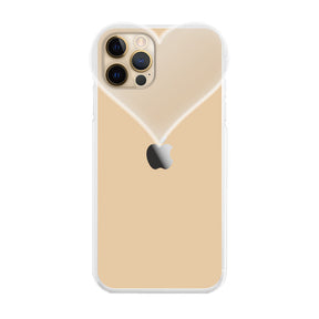 iPhone11Proケース ハートクリア TPUクリアケース プティ クリア