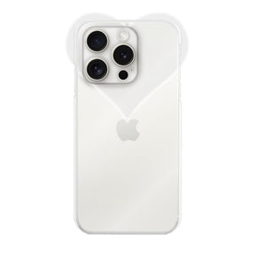 iPhone15ProMaxケース ハートクリア TPUクリアケース プティ クリア