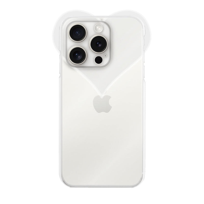 iPhoneケース ハート TPUクリアケース プティ