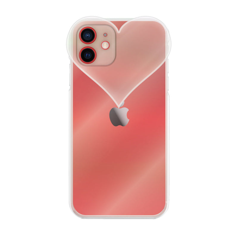 iPhoneケース ハート TPUクリアケース プティ