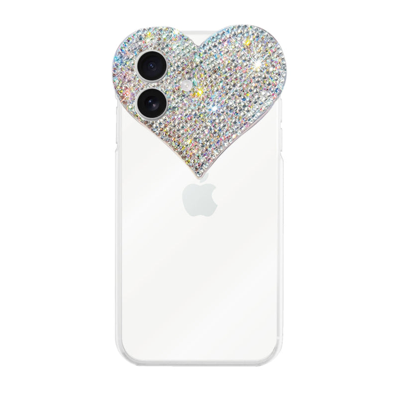 iPhoneケース ハートビジュー TPUクリアケース プティ