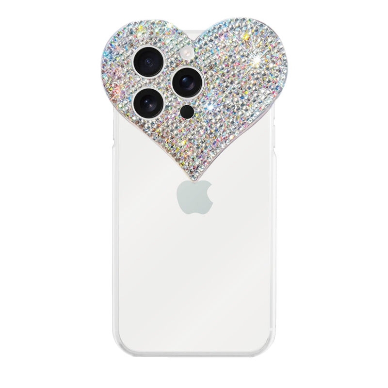 iPhoneケース ハートビジュー TPUクリアケース プティ