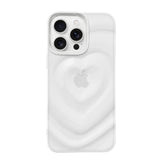 iPhone16ProMax ハートウェーブフォーム TPUクリアケース プティ クリア